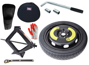 Koło dojazdowe R18 + zestaw Skoda Superb II (2008-2015)