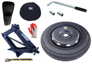 Koło dojazdowe R17 + zestaw Volkswagen Tiguan II (2016-2024)