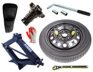 Koło dojazdowe R16 + zestaw Skoda Superb II (2008-2015)