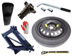 Koło dojazdowe R17 + zestaw Volkswagen Jetta (2018-obecnie)