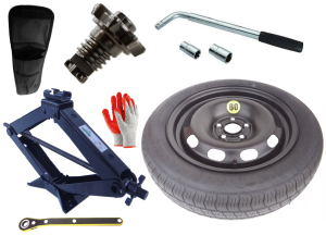 Koło dojazdowe R15 + zestaw Volkswagen Jetta (2011-2018)