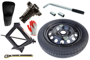 Koło dojazdowe R17 + zestaw Volkswagen T-Roc II (2025-obecnie)