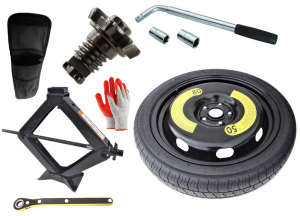 Koło dojazdowe R18 + zestaw Volkswagen T-Roc II (2025-obecnie)