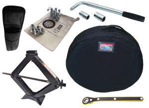 Zestaw: Lewarek 2T + Etui, Klucz, Pokrowiec, Śruby lub Nakrętki